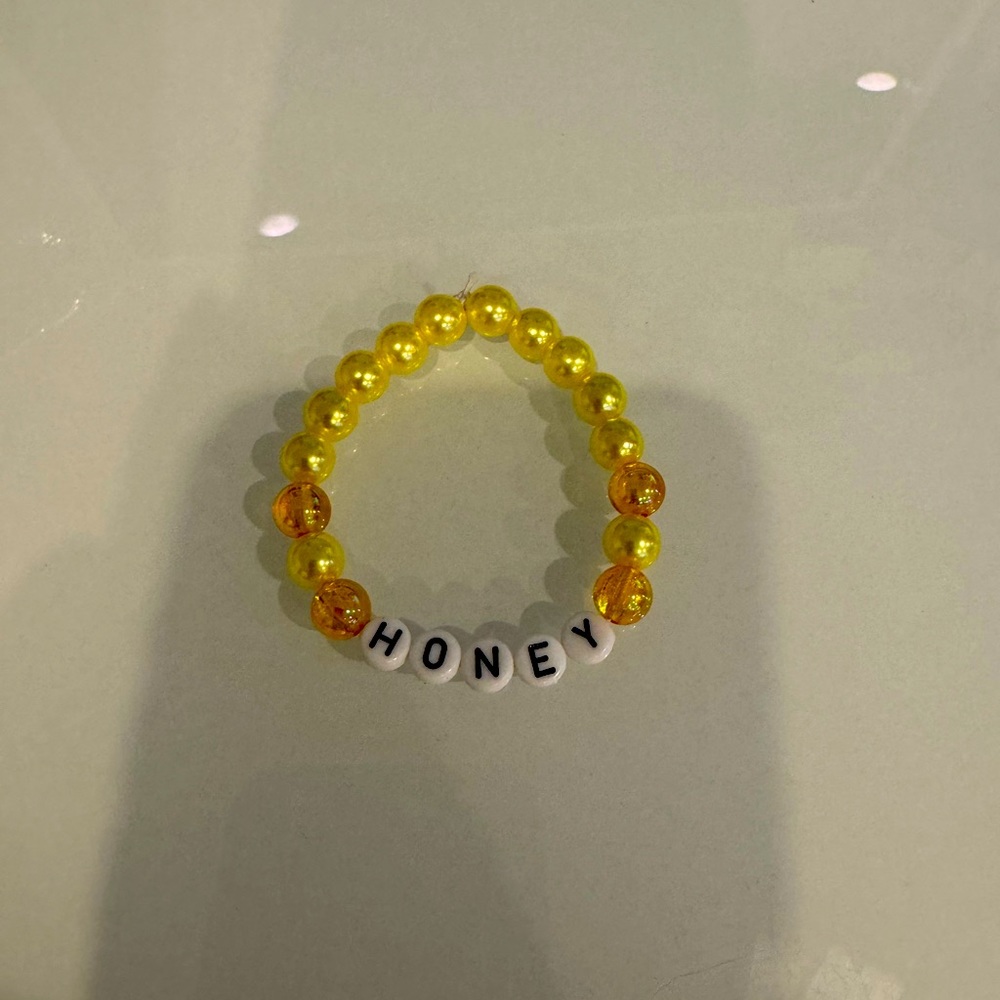 HOMEMADE BEADED BRACELET